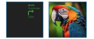 Low and high APL images