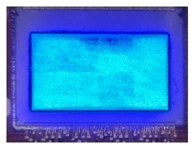 uneven intensity of microLEDs across panel